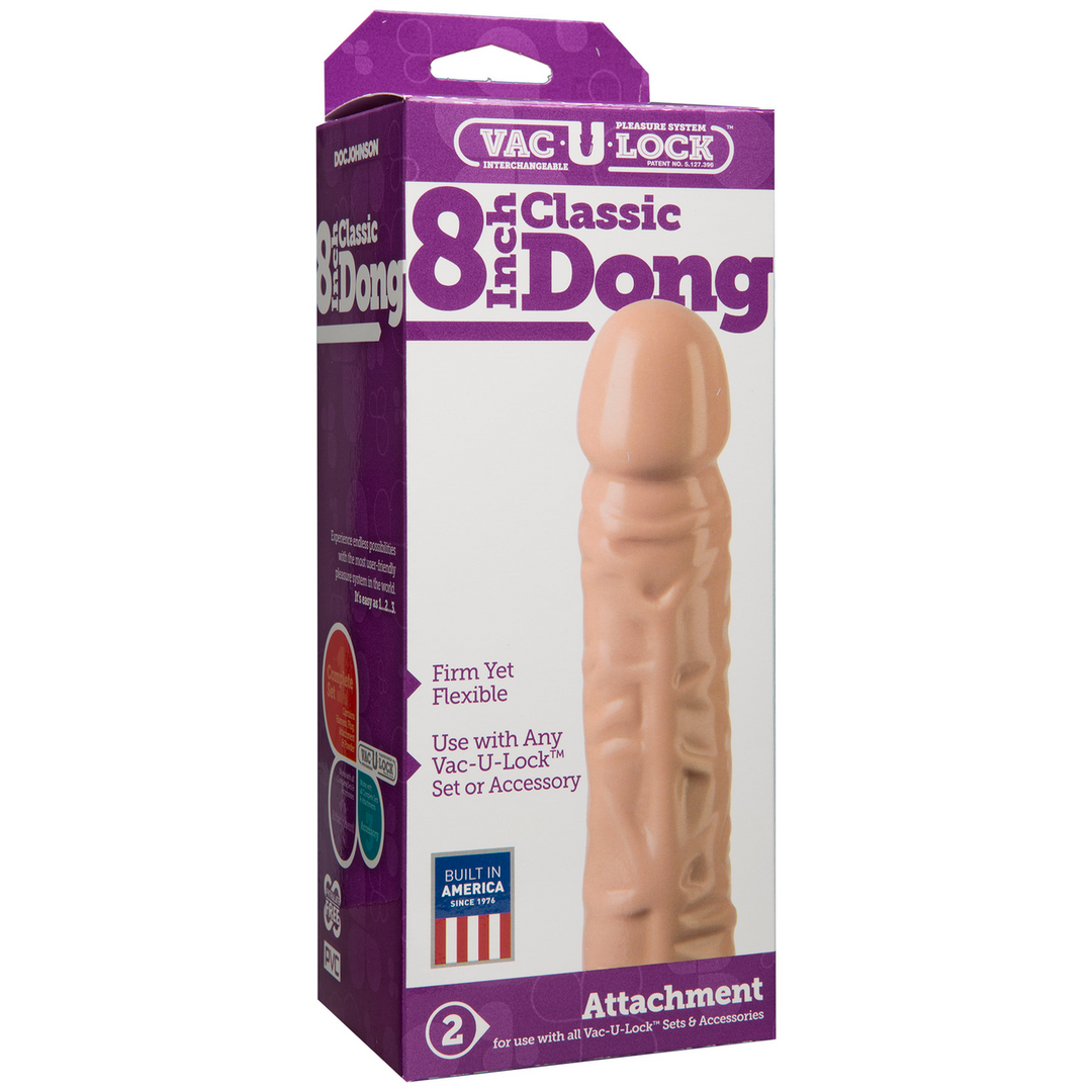 Classic Dildo - 8 / 20 cm Weiß - 3