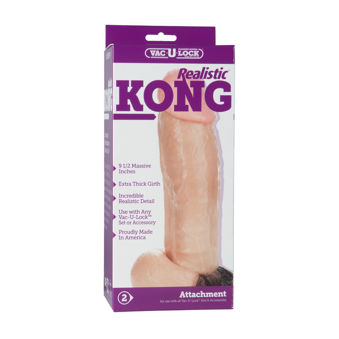 Kong - Realistic Cock Fleischfarben - 2