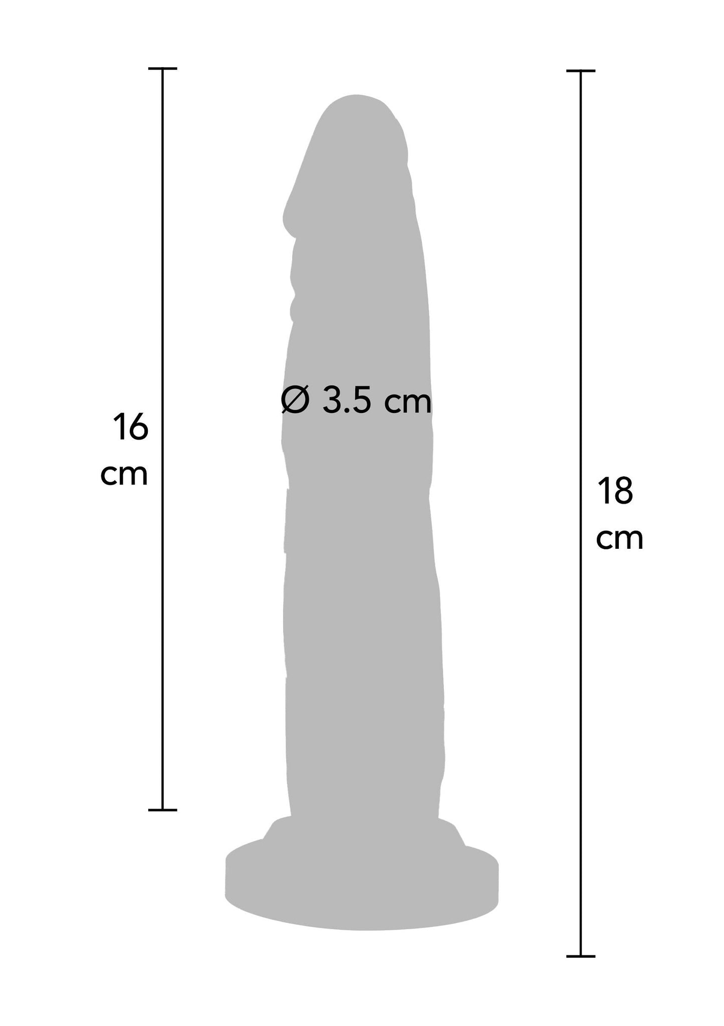 Dong PVC 18 cm SKIN - 4