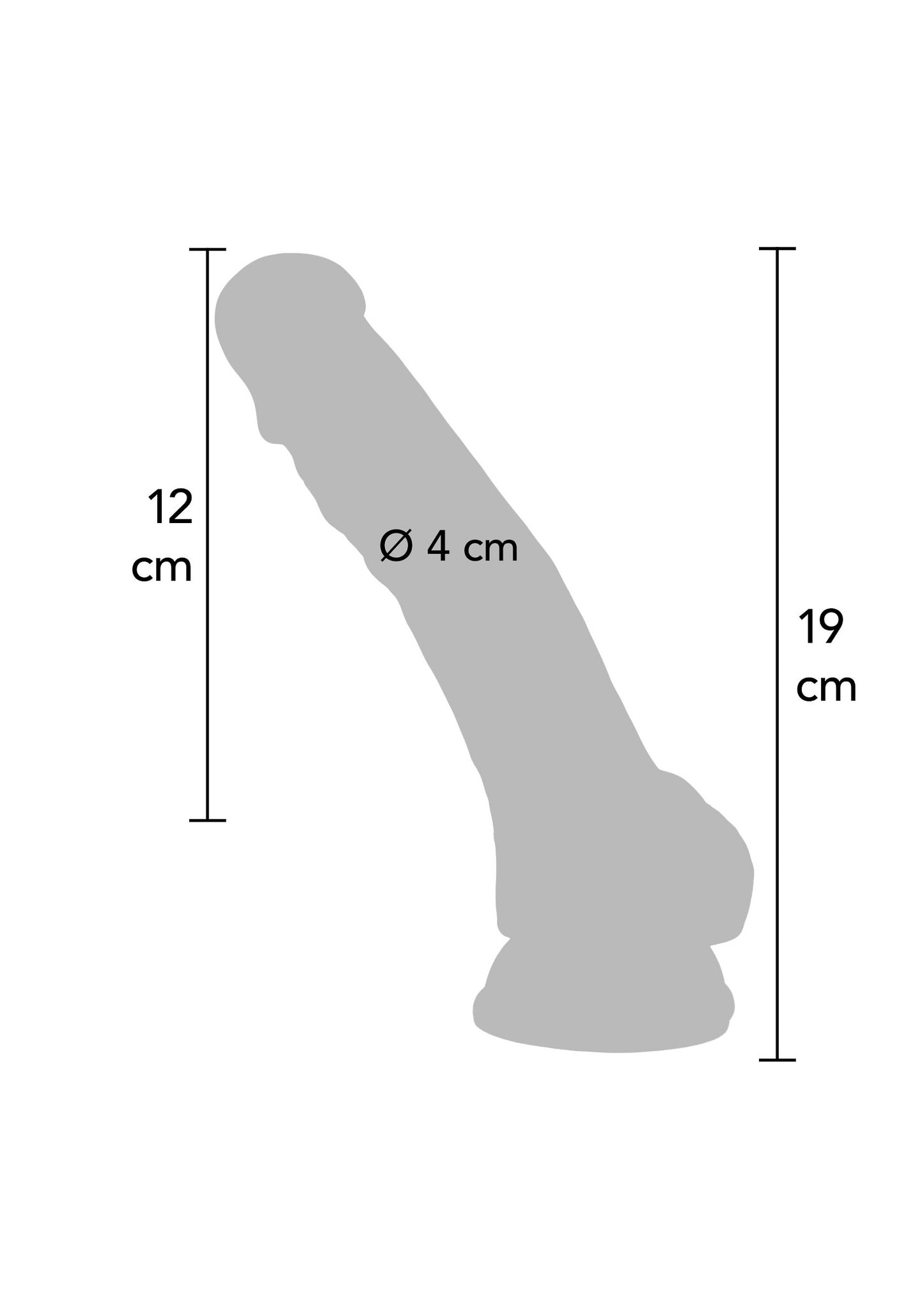 ToyJoy Get Real Happy Dicks 19 cm Dildo PINK - 0
