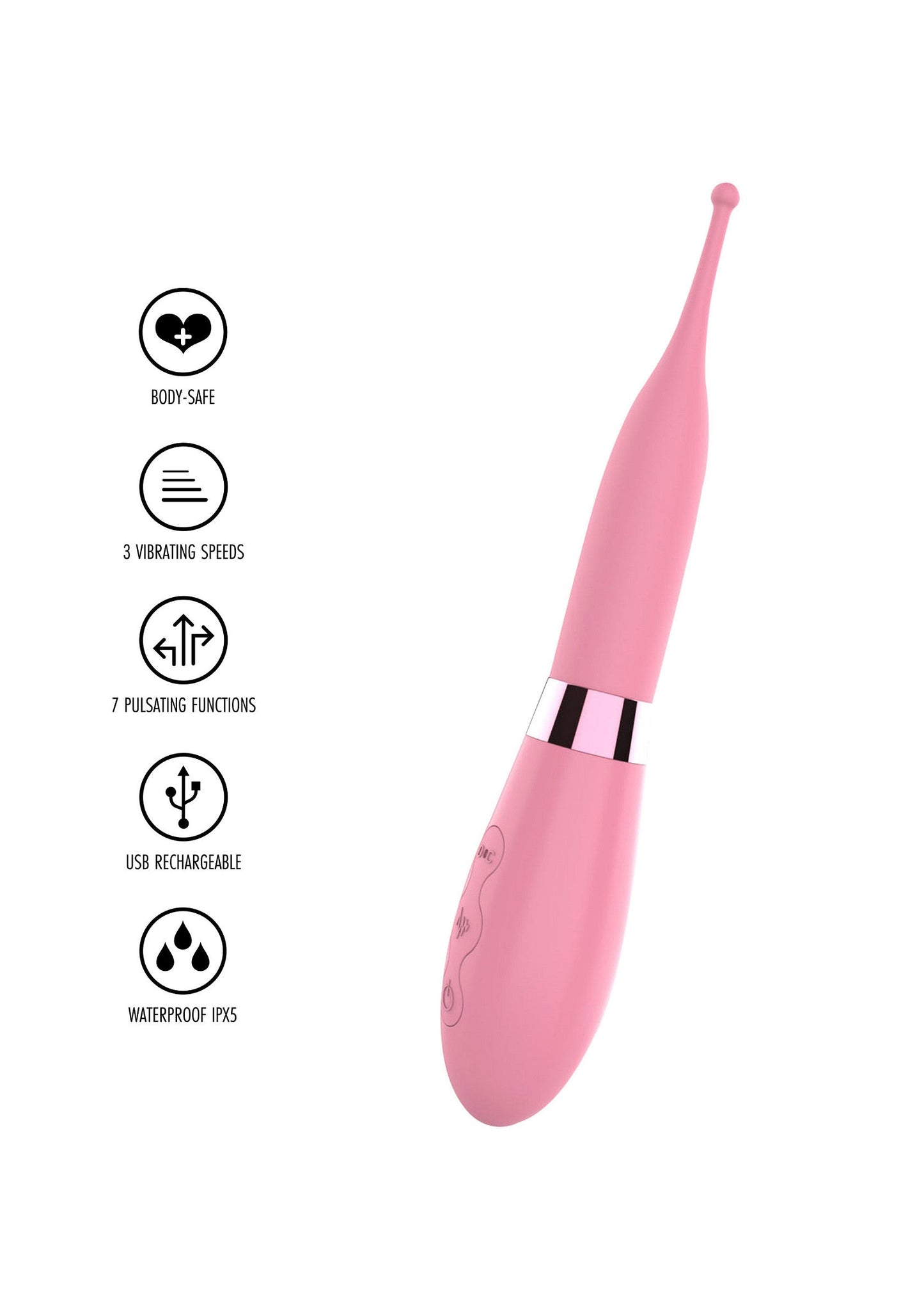 Pin Point Fest Vibrator PINK - 2