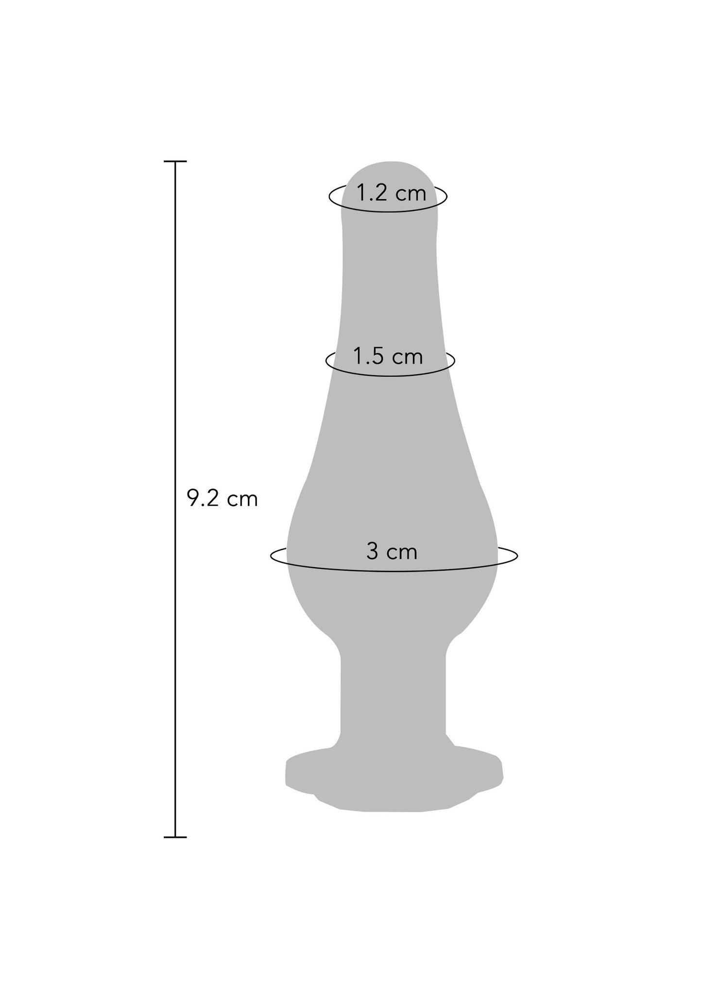 ToyJoy Anal Play Twilight Bum Bijou Small MULTICOLOR - 0