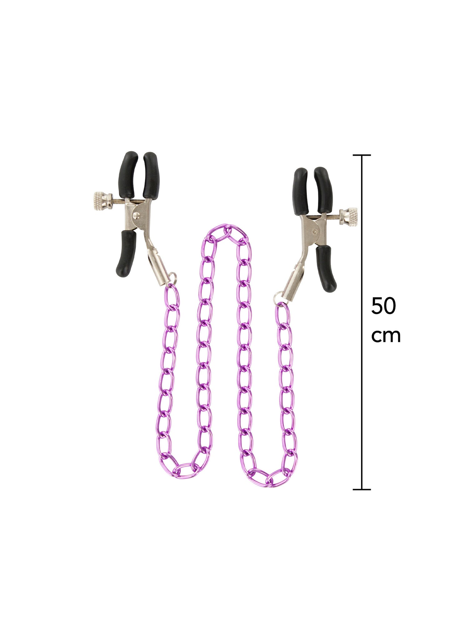ToyJoy Basics Stimulating Nipple Chain METAL - 2