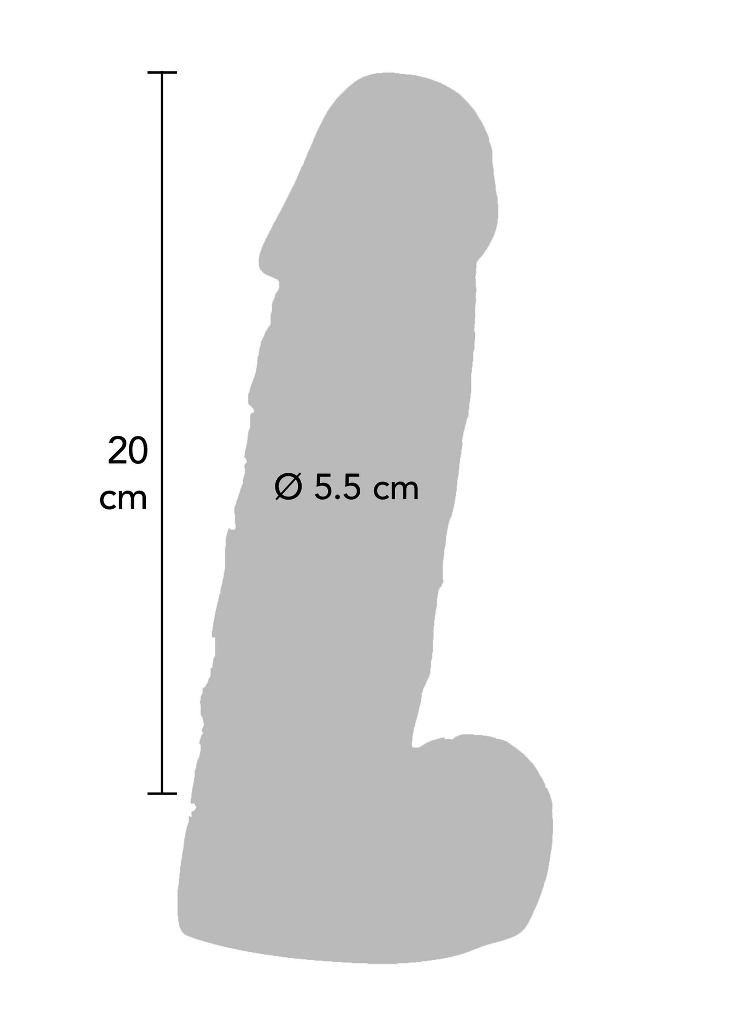 ToyJoy Classics Prince Of Namibia 20 cm Dong BLACK - 2