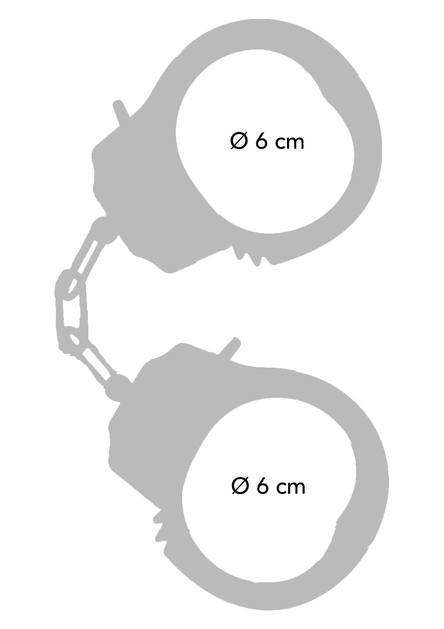 ToyJoy Classics Metal Handcuffs BLACK - 4