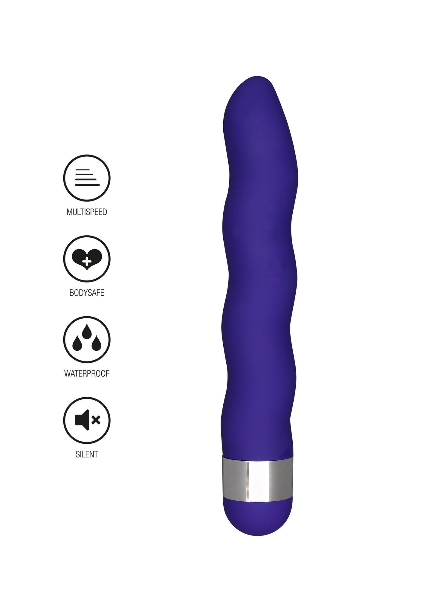ToyJoy Funky Fun Toys Funky Wave Vibrette PURPLE - 2