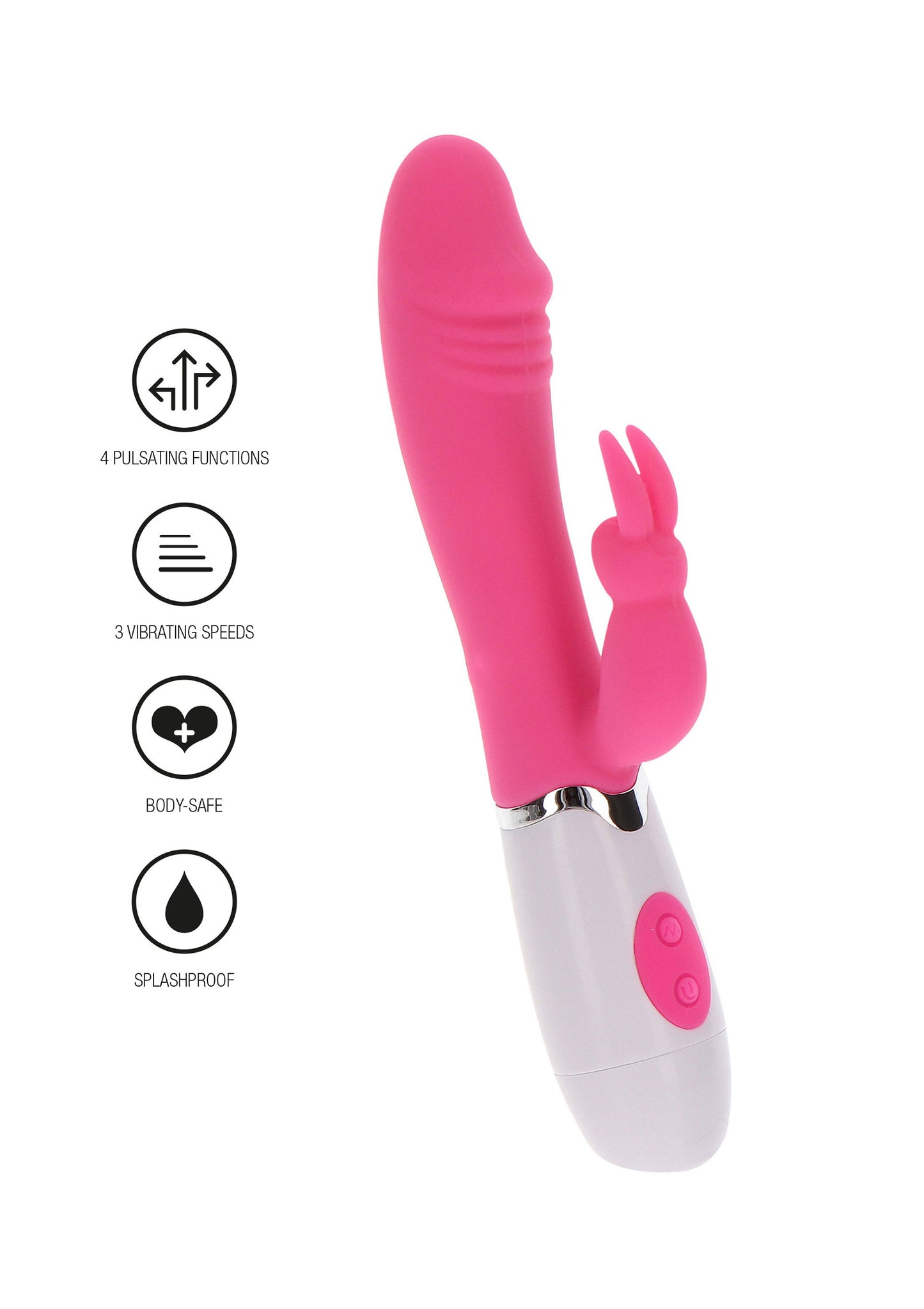 ToyJoy Funky Fun Toys Funky Rabbit PINK - 2