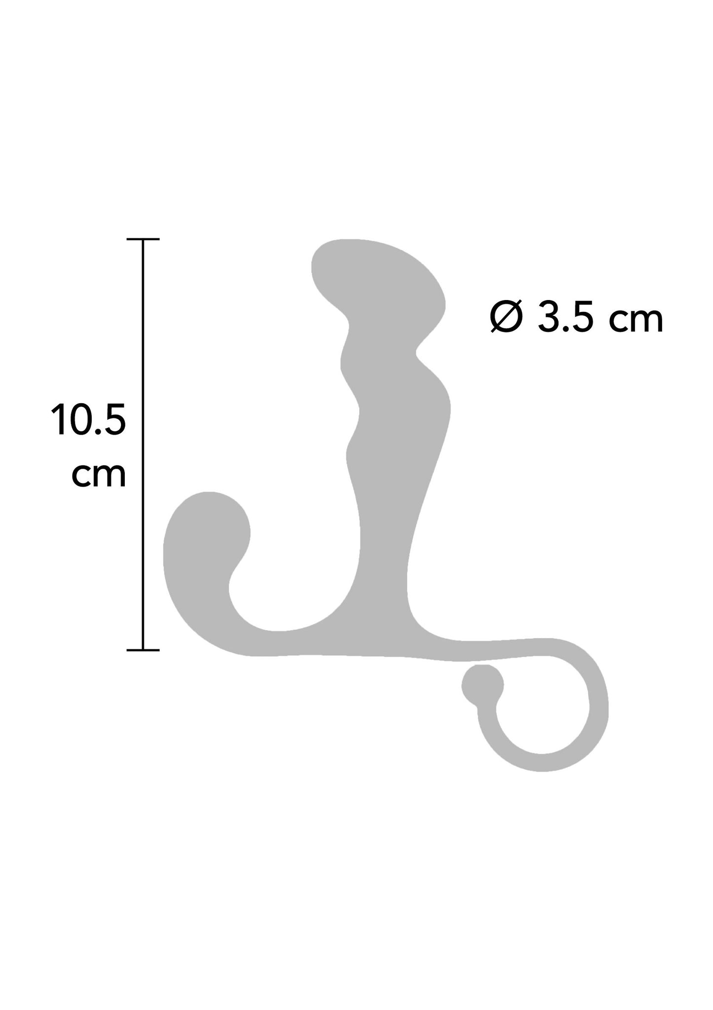 ToyJoy Manpower Power Plug Prostate Massager BLACK - 0
