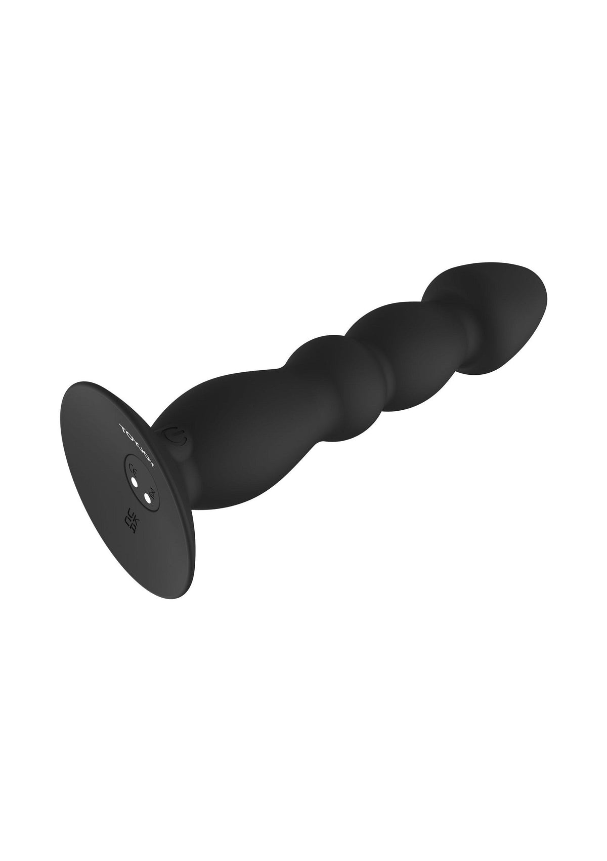 Vibrating Anal Plug Large BLACK - 6