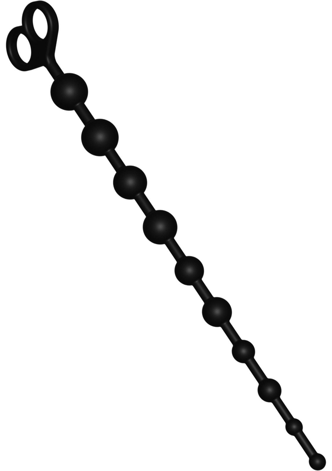 Flexible Anal Beads BLACK - 1