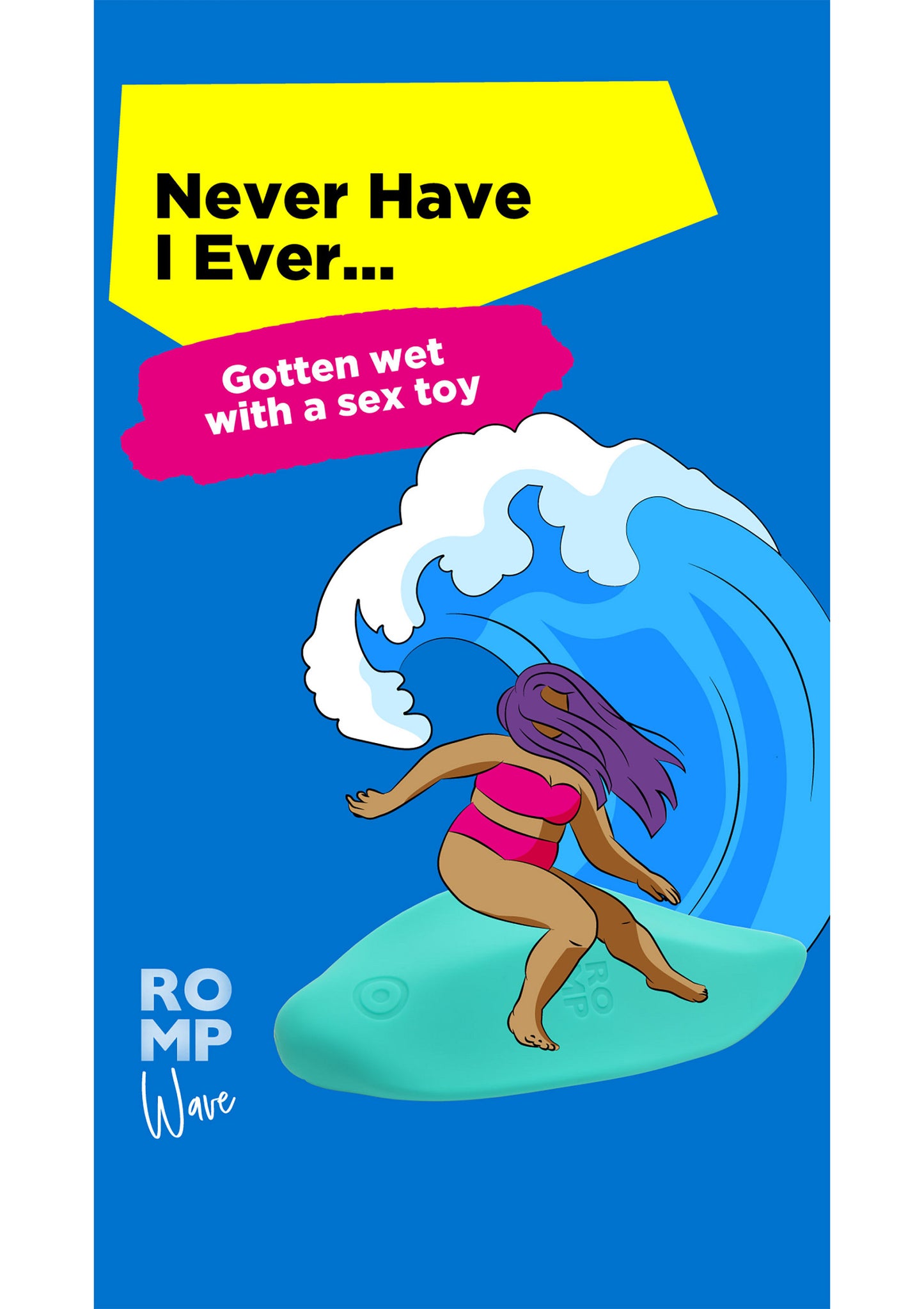 Romp Wave AQUA - 2