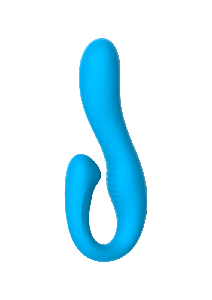 ToyJoy Fame The Skyler Rabbit Vibrator BLUE - 3
