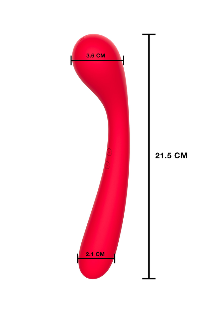 ToyJoy Fame The Dash G-Spot Vibrator RED - 0