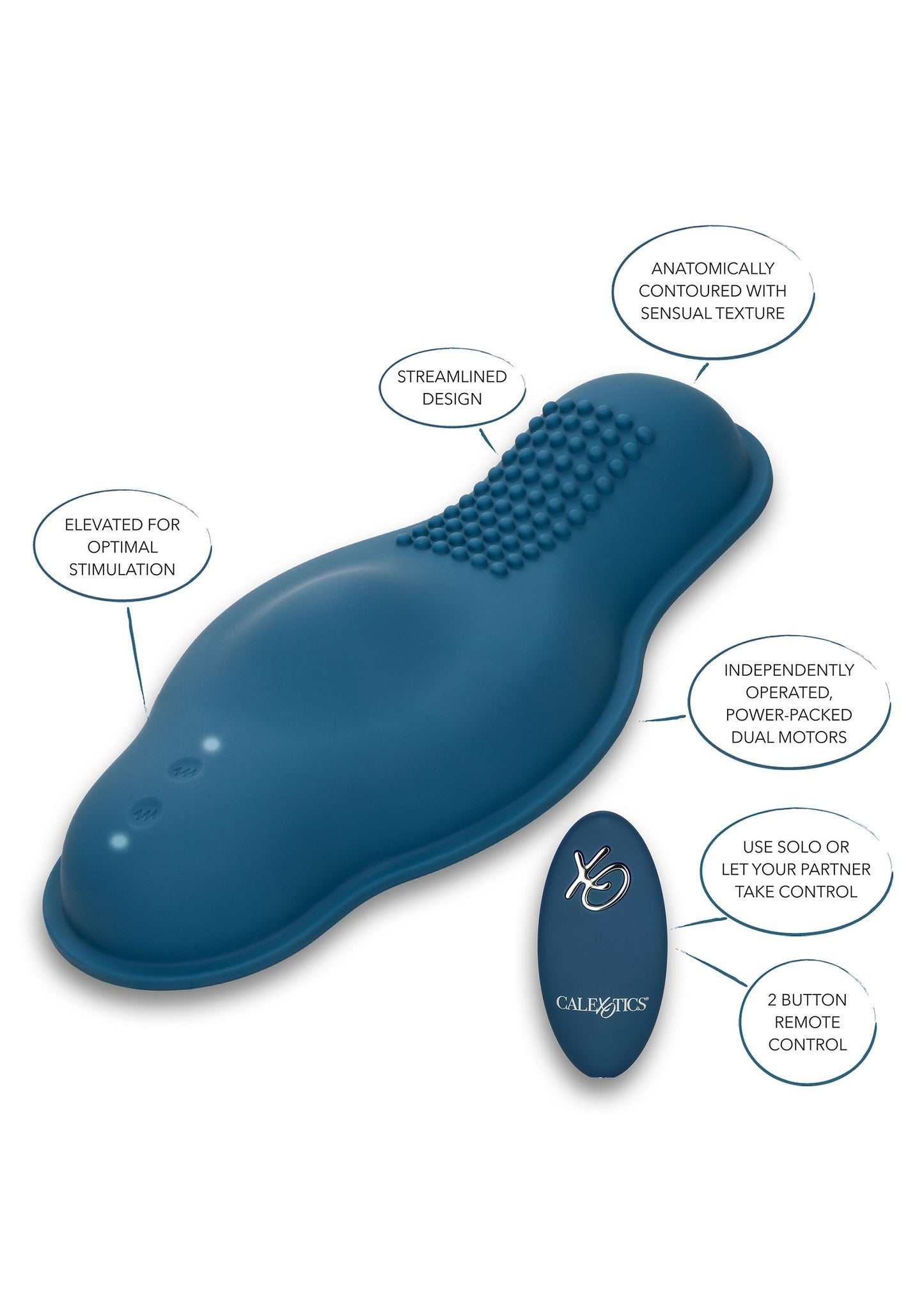 CalExotics Dual Rider Remote Control Bump & Grind BLUE - 3