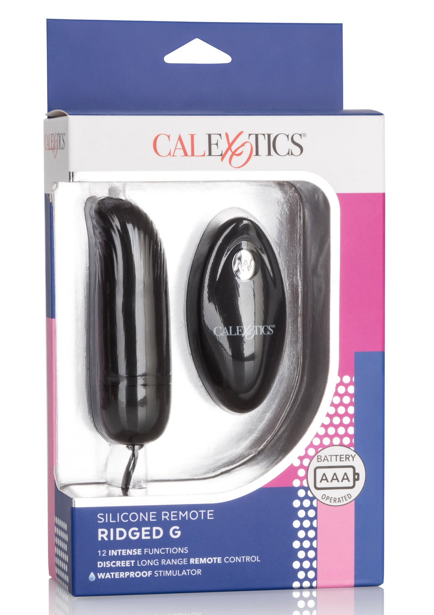 Silicone Remote Ridged G BLACK - 0