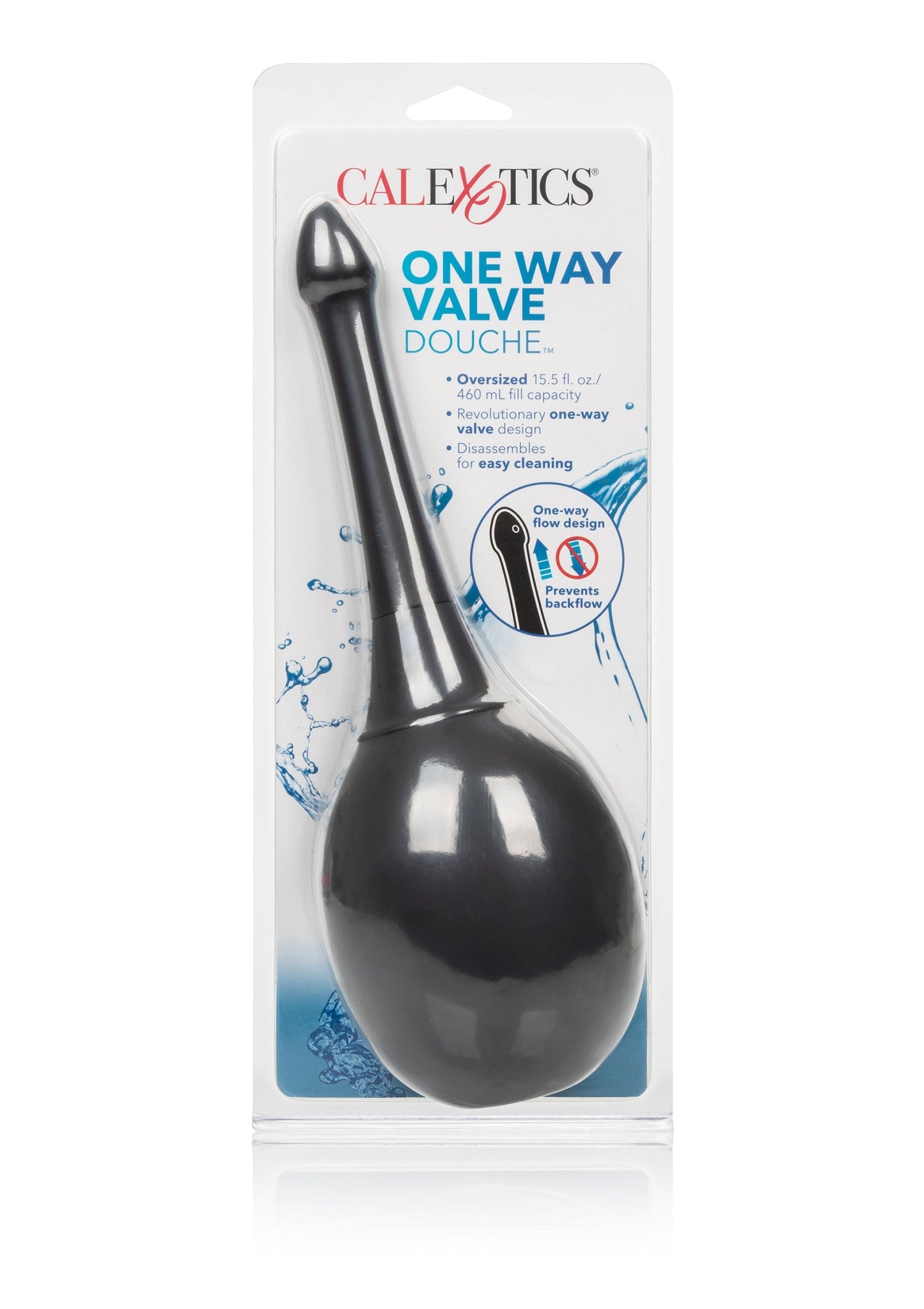 One Way Valve Douche BLACK - 1