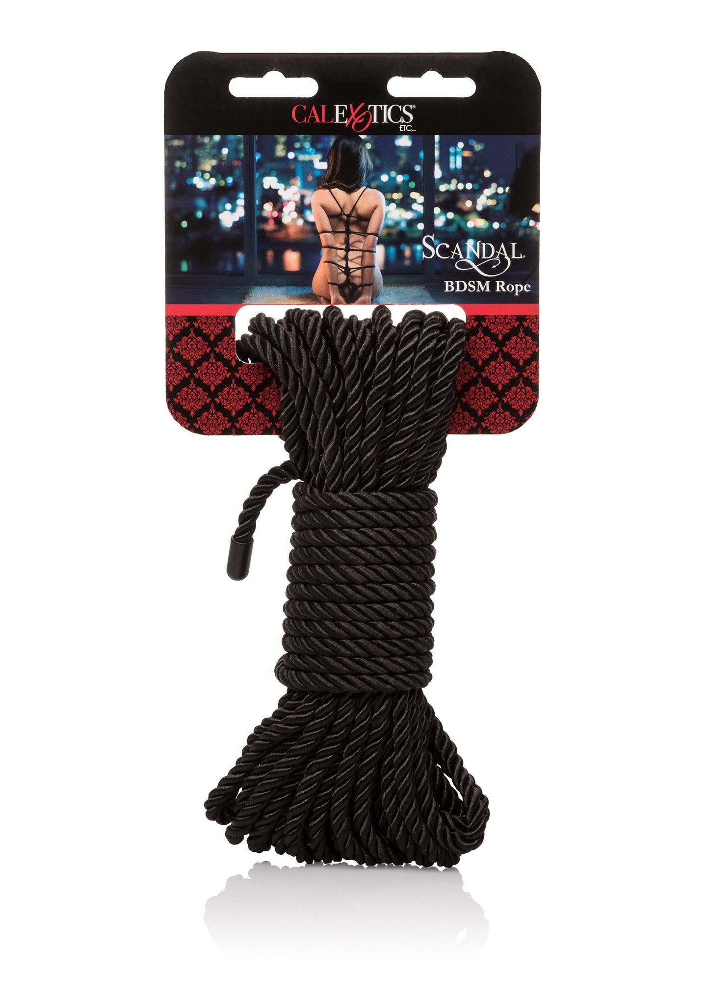 CalExotics Scandal BDSM Rope 32.75'/10 m BLACK - 2
