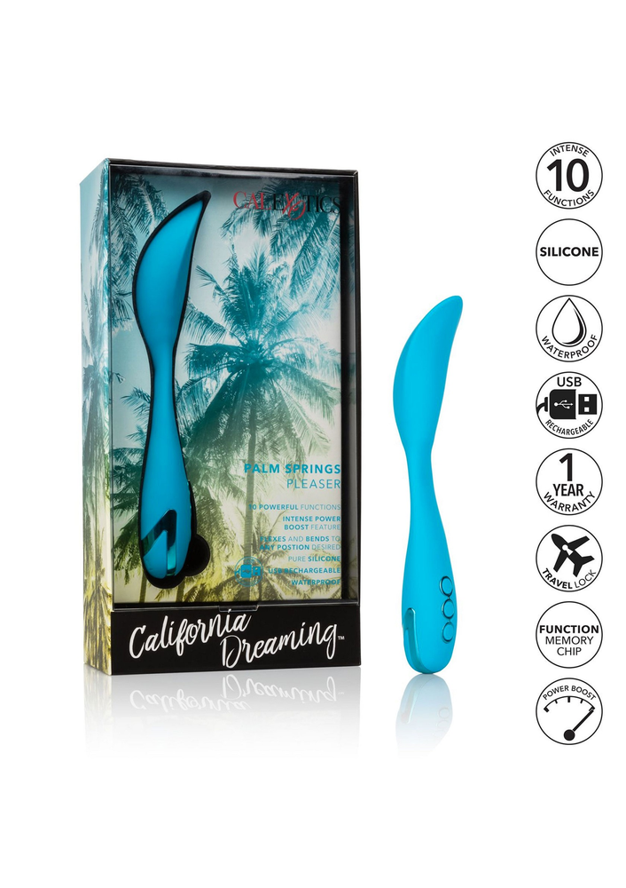 CalExotics California Dreaming Palm Springs Pleaser BLUE - 5