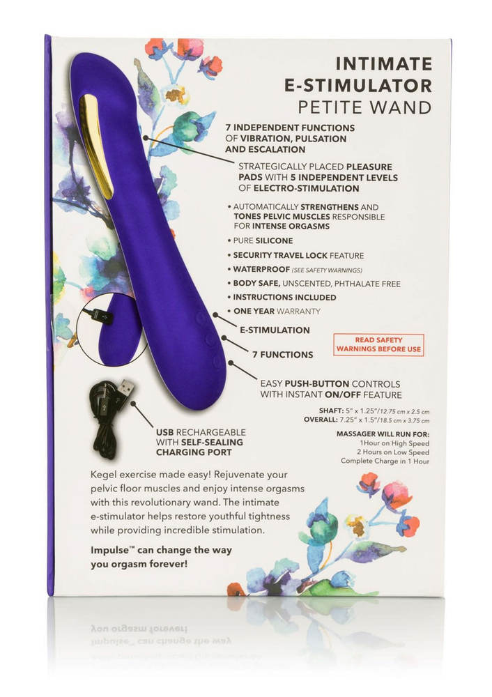 CalExotics Impulse Intimate E-Stimulator Petite Wand BLUE - 0