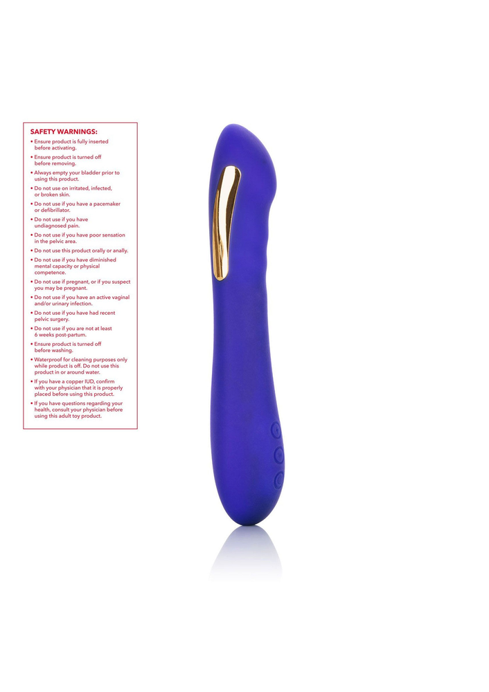 CalExotics Impulse Intimate E-Stimulator Petite Wand BLUE - 4