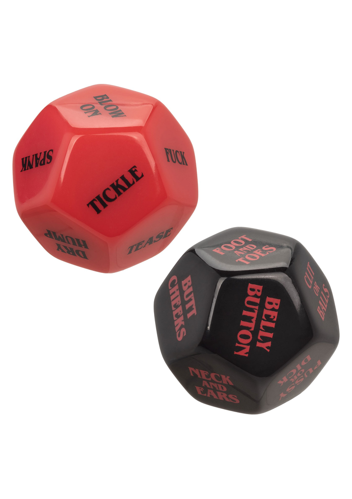 CalExotics Naughty Bits Roll Play Naughty Dice Set MULTICOLOR - 0
