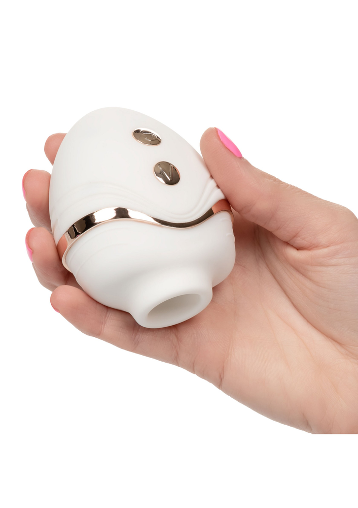 CalExotics Empowered Palm Pleasure Goddess WHITE - 7