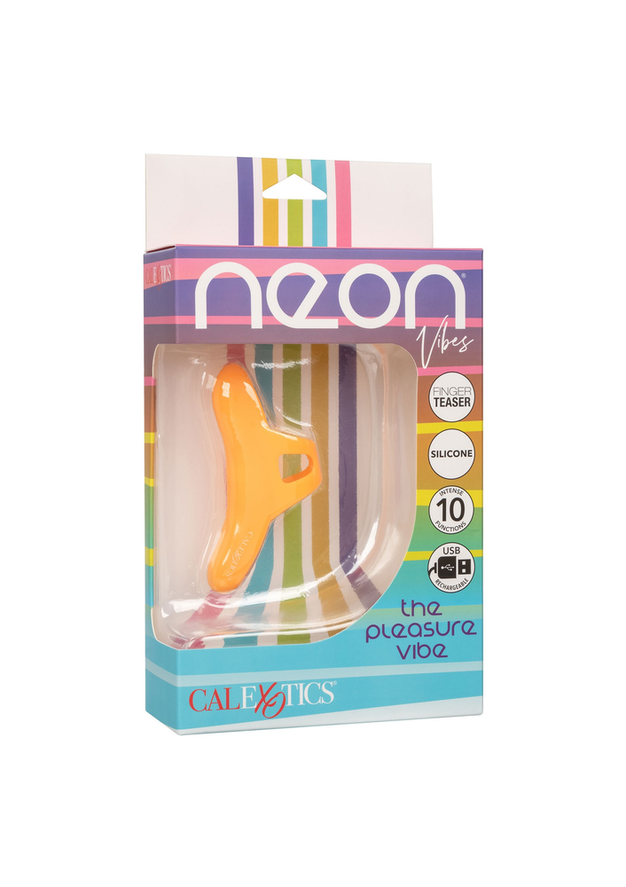 CalExotics Neon Vibes The Pleasure Vibe ORANGE - 6