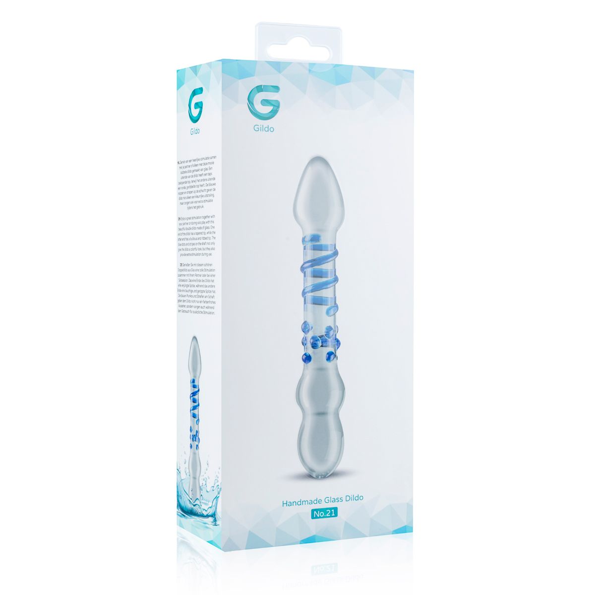 Glazen Dubbele Dildo No. 21 - 1