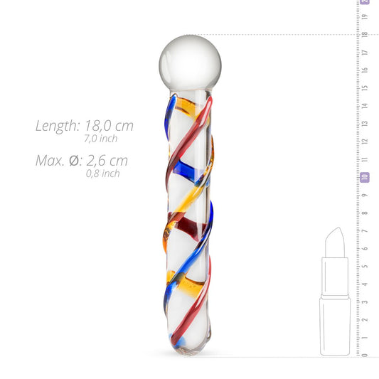 Glas-Dildo Nr. 10