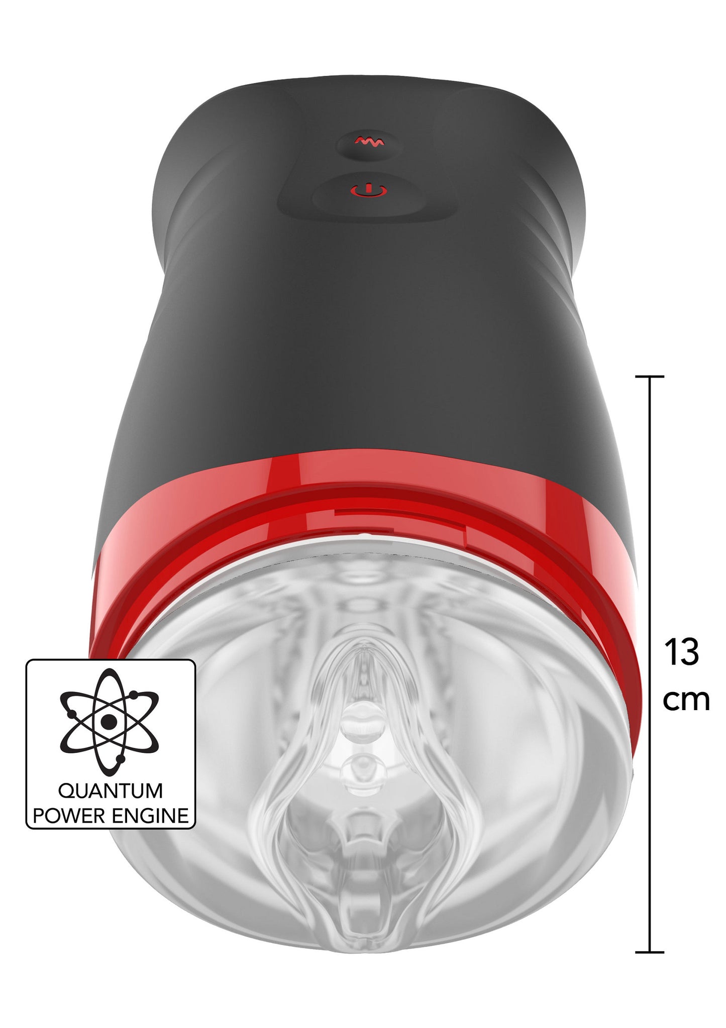 Hidden Desire Fusion X Quantum Power Masturbator BLACK - 0