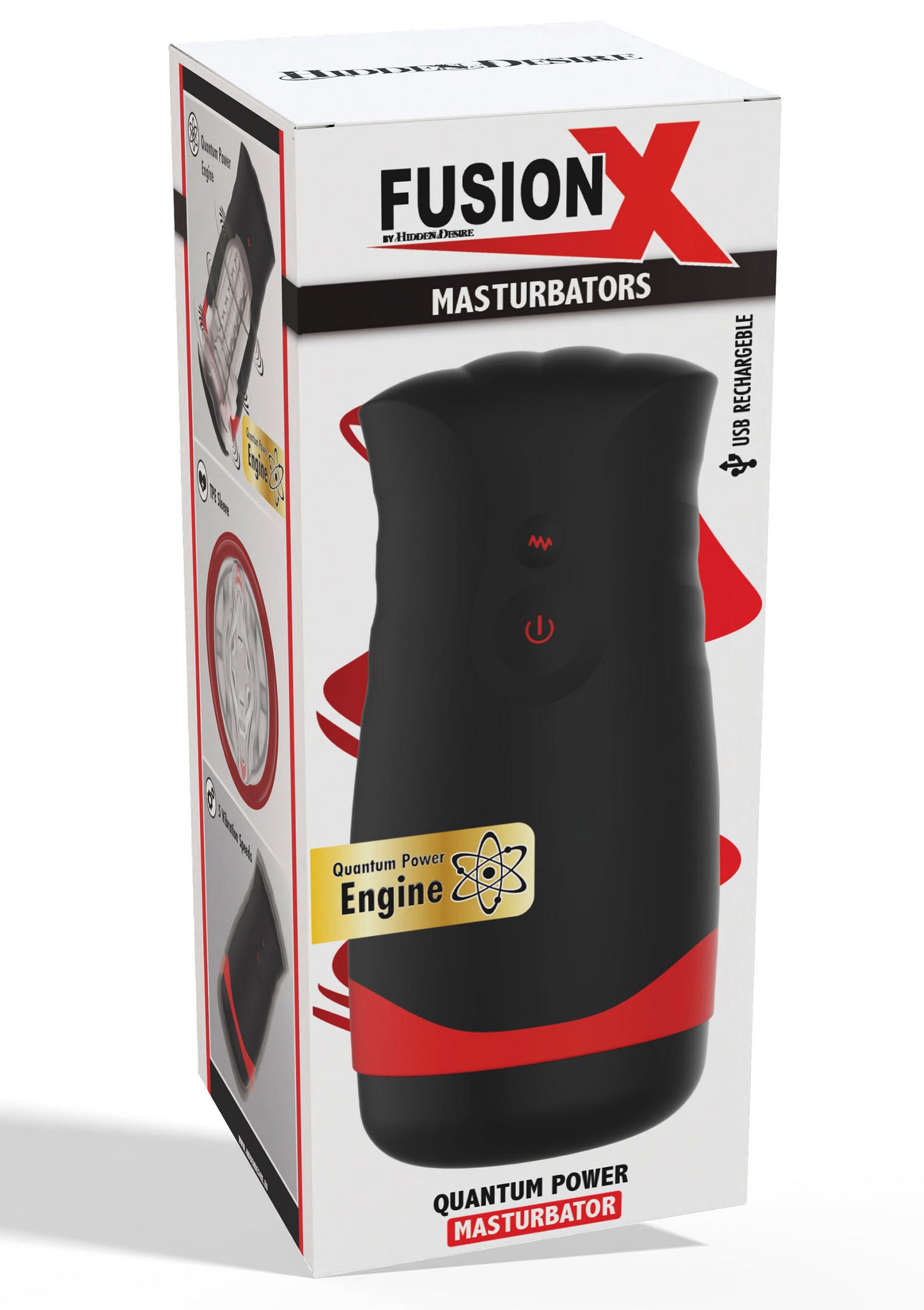 Hidden Desire Fusion X Quantum Power Masturbator BLACK - 2