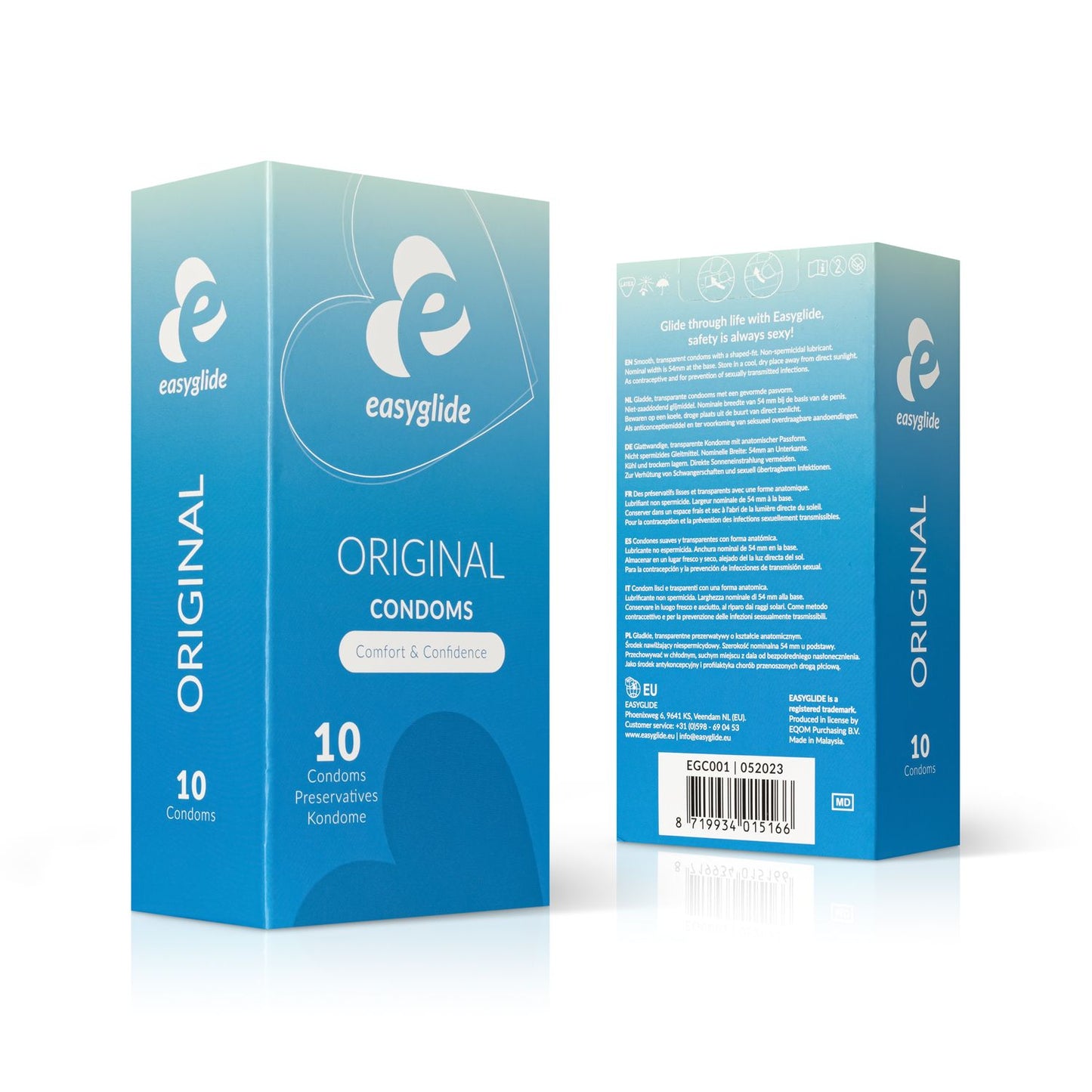 EasyGlide - Original Condooms - 10 stuks - 1