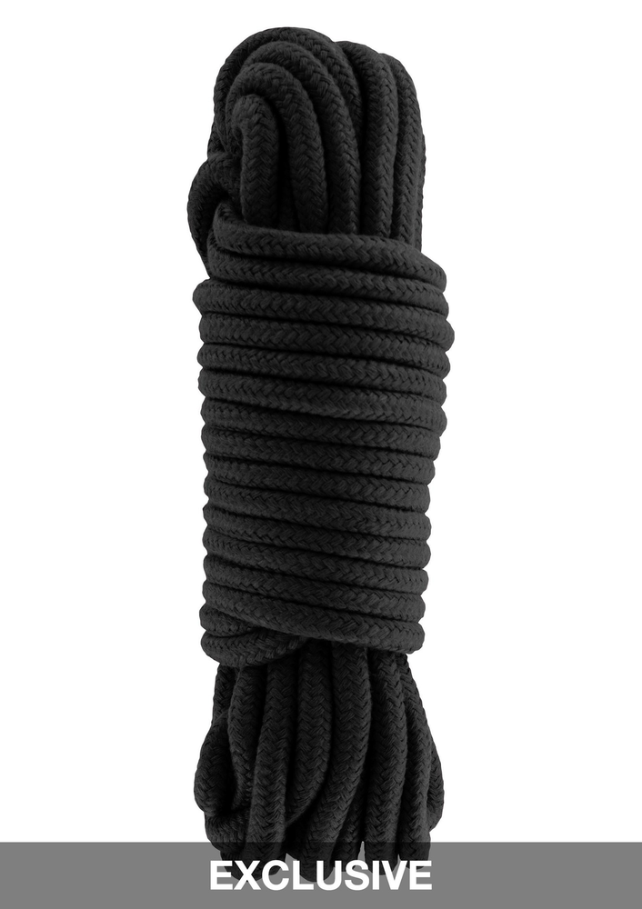 Hidden Desire Bondage Rope 10M BLACK - 0