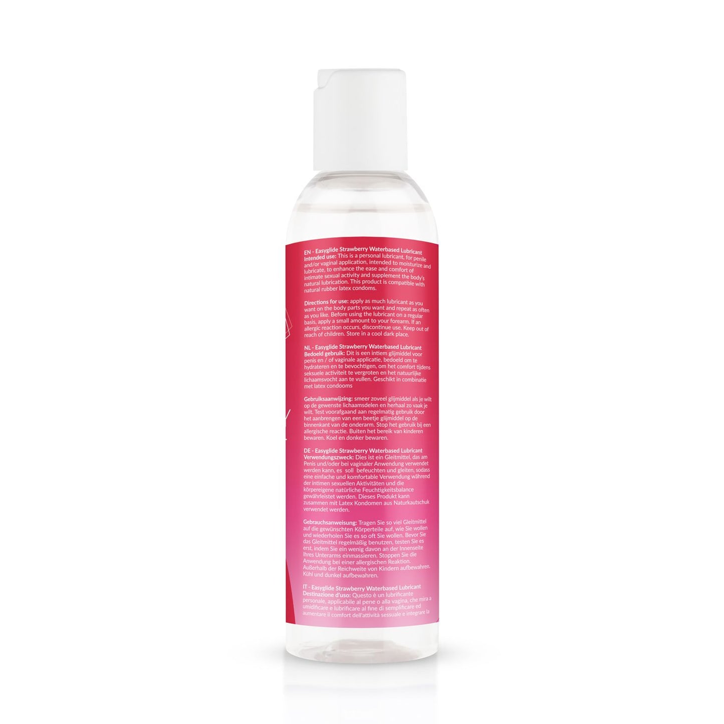 EasyGlide Aardbeien Glijmiddel op Waterbasis - 150 ml - 4