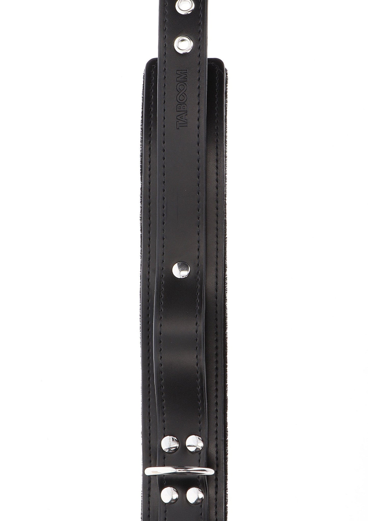 Heavy D-Ring Collar BLACK - 2