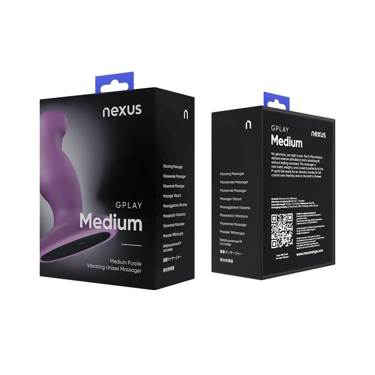 Nexus - G-Play Plus Vibrator - Medium - 9