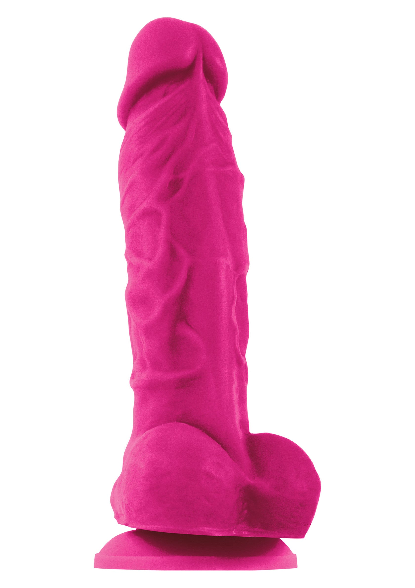 ColourSoft Soft Dildo 5 inch PURPLE - 3