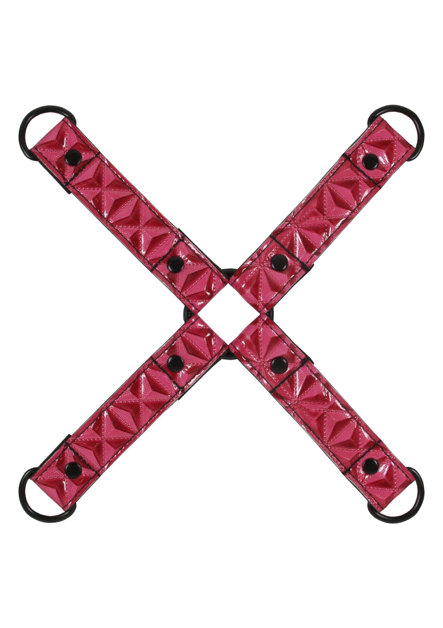 NS Novelties Sinful Hogtie PINK - 0