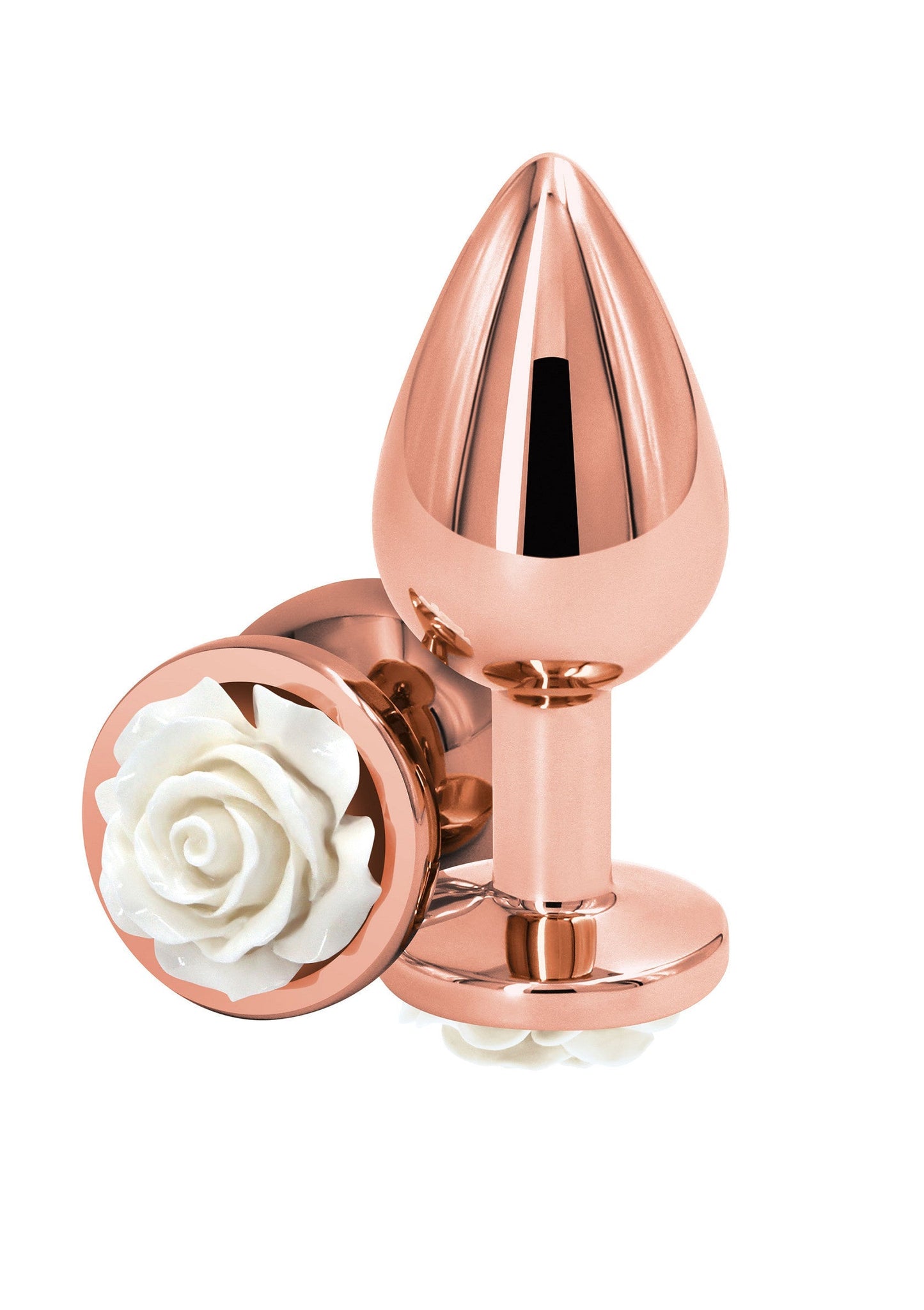 Rose Buttplug Medium BLACK - 7