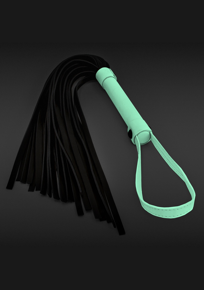 NS Novelties GLO Bondage Flogger GLOW - 3