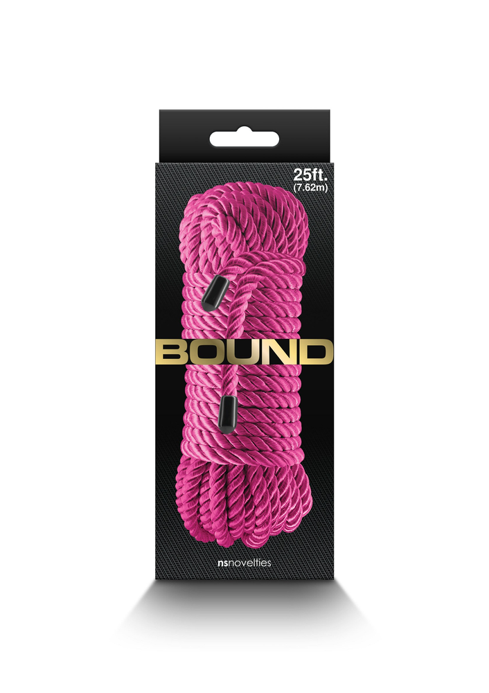NS Novelties Bound Rope PINK - 1