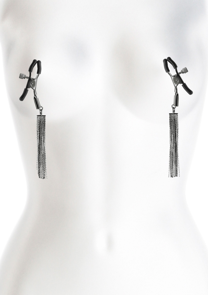 NS Novelties Bound Nipple Clamps D2 BLACK - 1