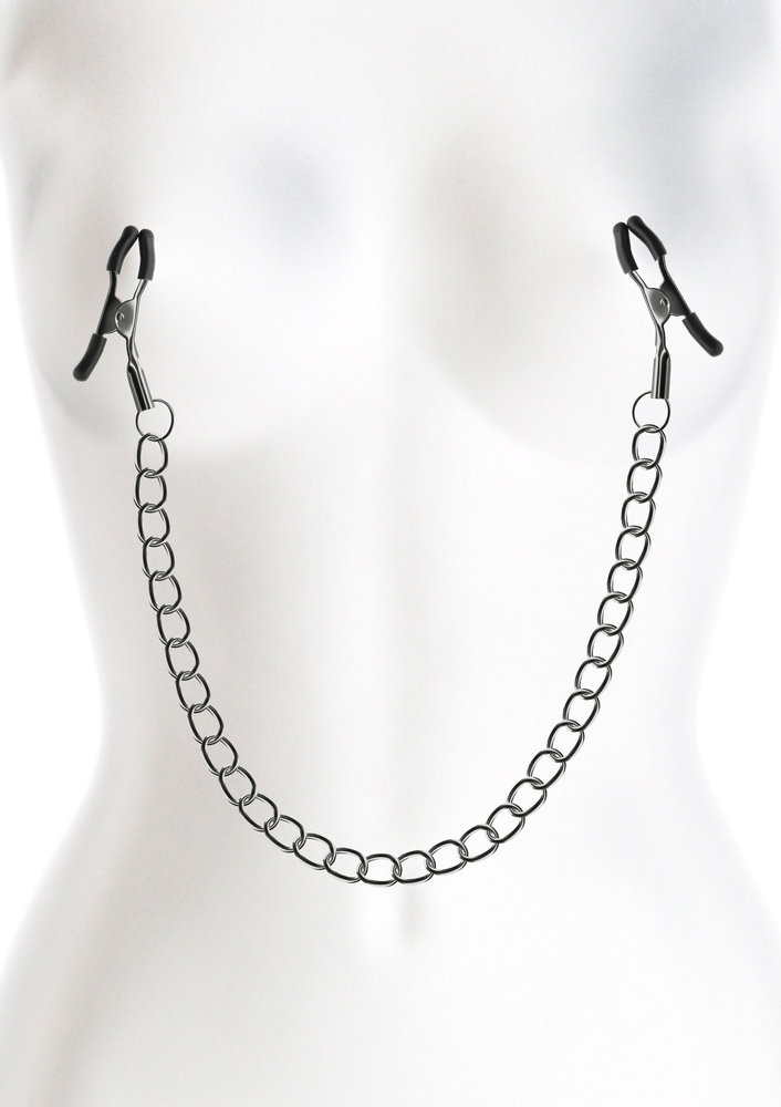 NS Novelties Bound Nipple Clamps DC2 BLACK - 1