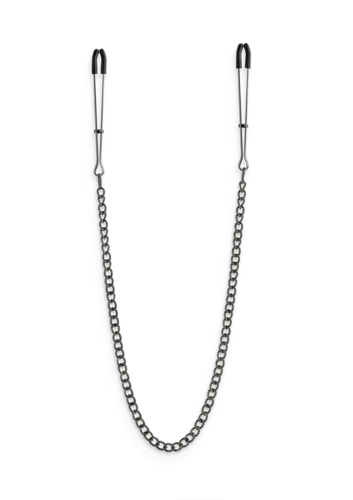 NS Novelties Bound Nipple Clamps DC3 BLACK - 1