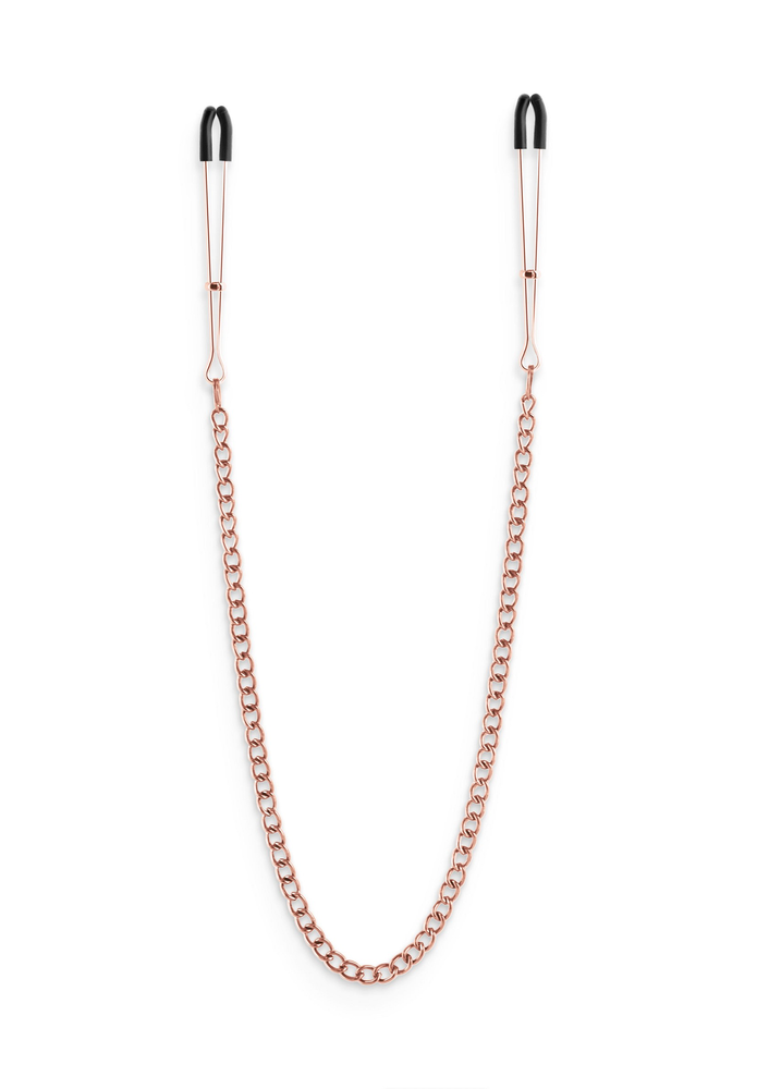 NS Novelties Bound Nipple Clamps DC3 ROSEGOLD - 0