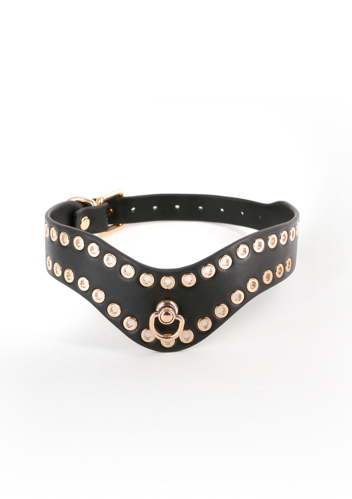 NS Novelties Fetish & Fashion Kali Collar BLACK - 1