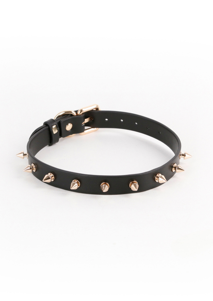 NS Novelties Fetish & Fashion Medusa Collar BLACK - 1