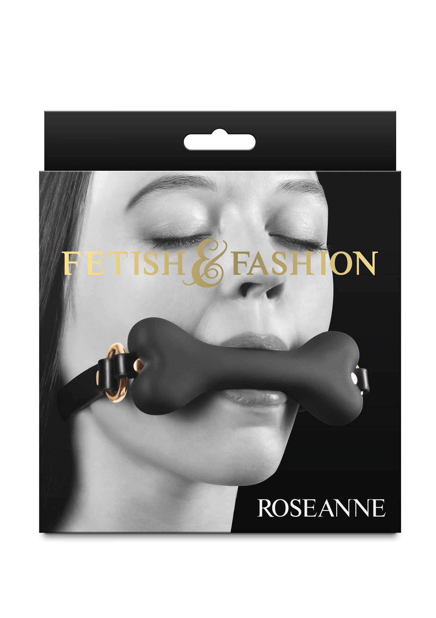 Fetish & Fashion Roseanne Gag BLACK - 1