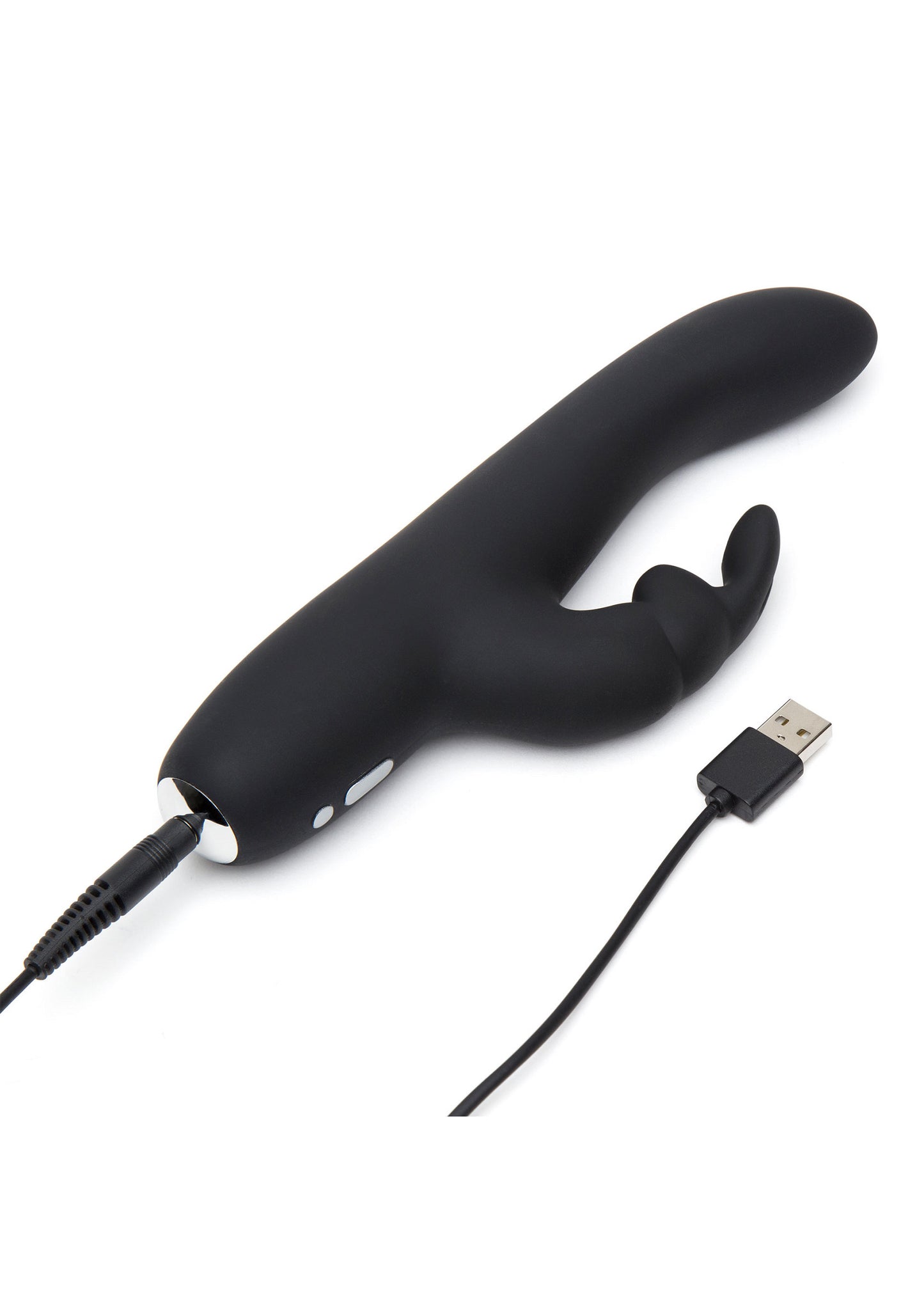 Slimline Rabbit Vibrator BLACK - 3