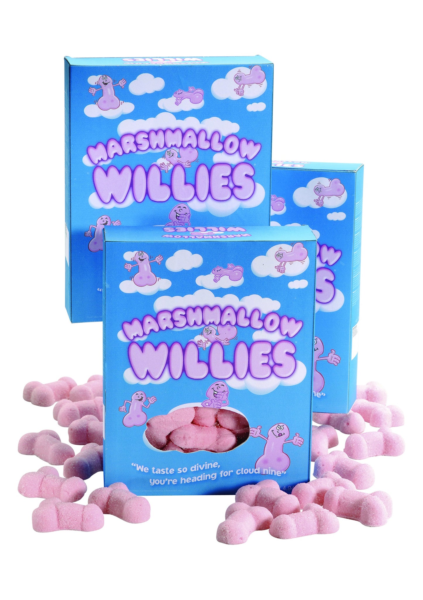 S&F Marshmallow Willies PINK - 0